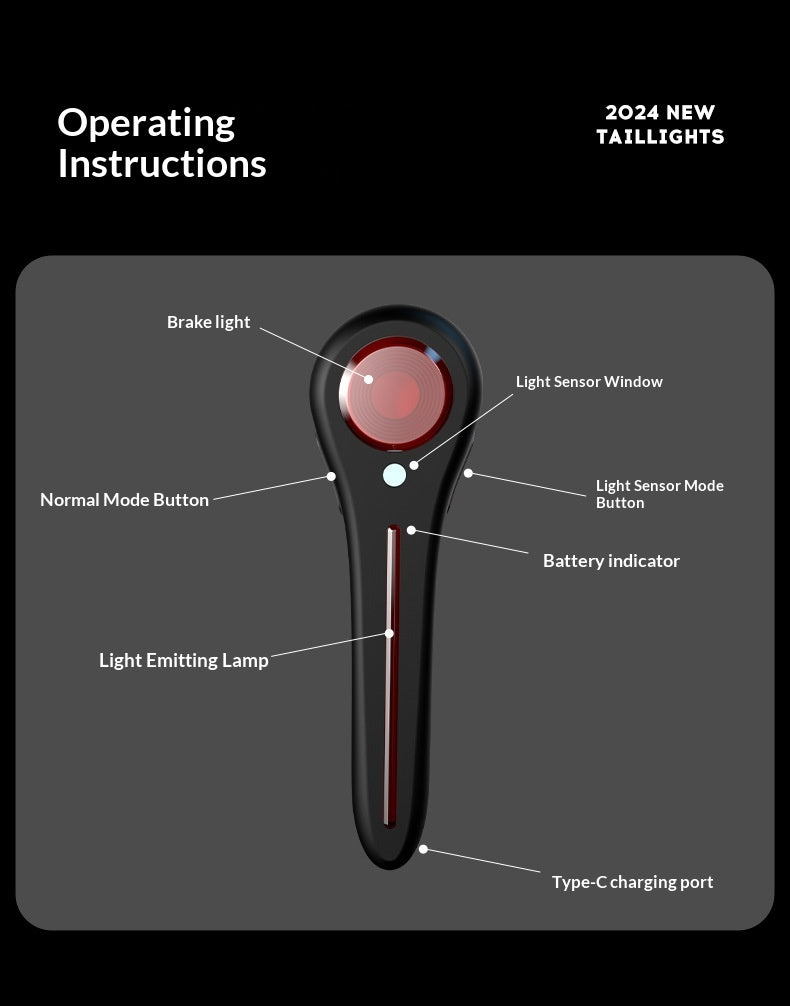 BikeBrakeLight Velitag-T2