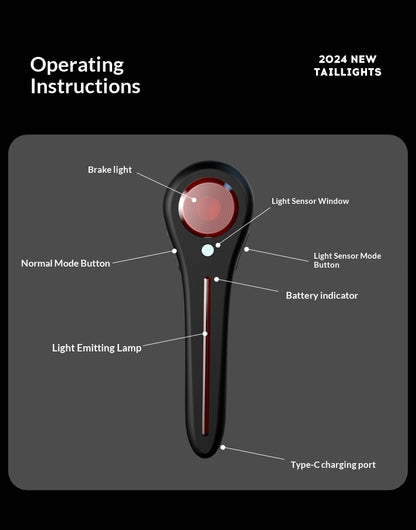 BikeBrakeLight Velitag-T2